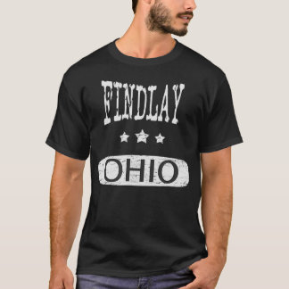 T-shirt Vintage Findlay Ohio