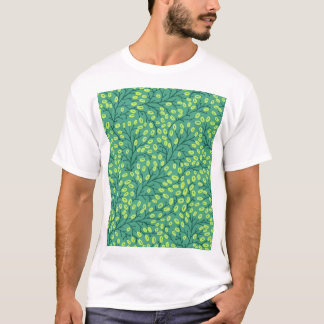 T-shirt Vintage Floral Seamless Pattern