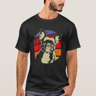 T-shirt Vintage French Bulldog Papa