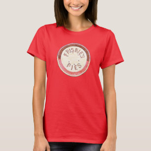 T-shirt Vintage Frisbie Pie Tin Reds