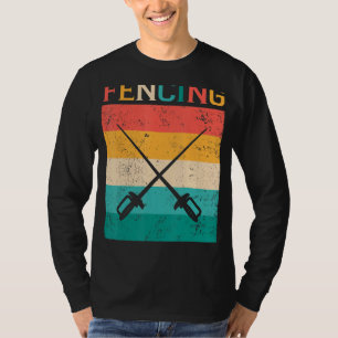 T-shirt Vintage Funky escrime escrime Aspirateur escrime P
