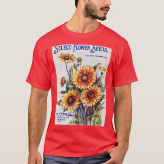 T-shirt Vintage Garden Seed Catalog 