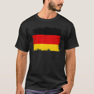 T-shirt Vintage Germany Flag German Independence Day