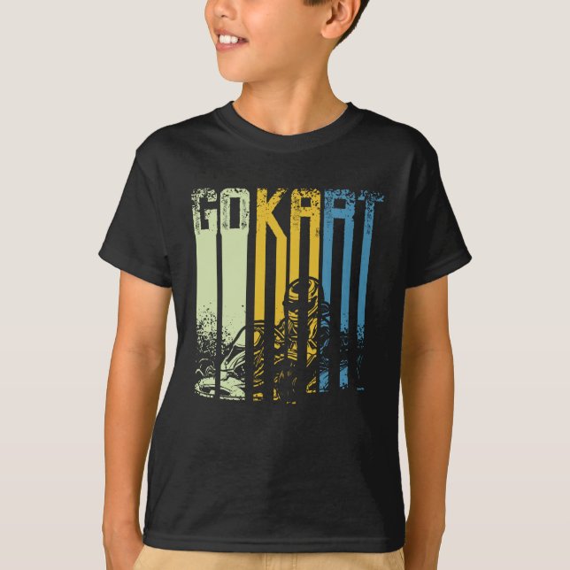 T-shirt Vintage Go Kart (Devant)