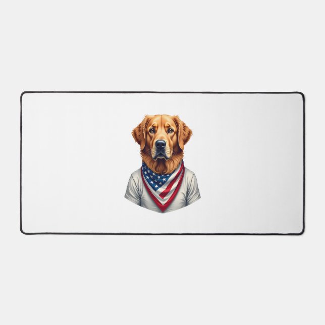 T-shirt vintage Golden Retriever Canin Américain (Recto)