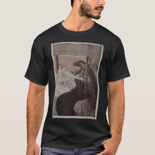 T-shirt Vintage Goldilocks and The Three Bears (1923)