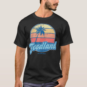 T-shirt Vintage Goodland Florida FL les années 70 Surfer R