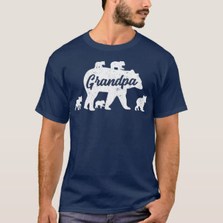 T-shirt Vintage Grandpa Bear