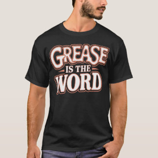 T-shirt Vintage Grease Is The Word Musical Musical Theatre