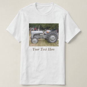 T-shirt Vintage Grey massey fergison tracteur photo