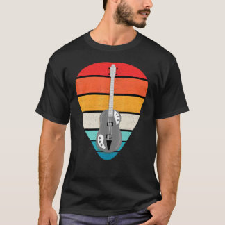 T-shirt Vintage Guitar Pick Guitarist Instrument Electric