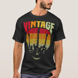 T-shirt Vintage guitars for musicians and guitarists 266