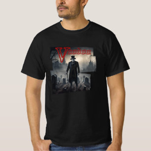 T-shirt Vintage Halloween Voodoo Man