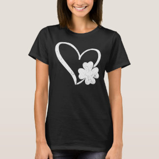 T-shirt Vintage Happy St Patrick's Day Go Lucky Irish Sham