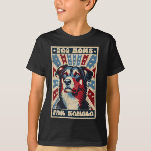 T-shirt Vintage Harris Waltz Chien Moms Pour Kamala Americ