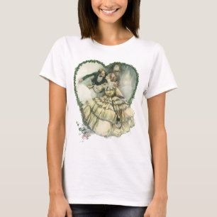 T-shirt Vintage Harrison Fisher, mariée de Noël et mariée