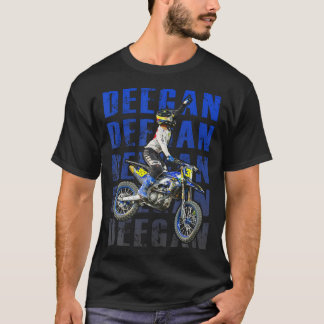 T-shirt Vintage Hd38 Motocross Motocross Mens Da Père
