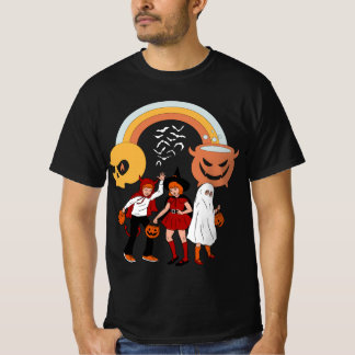 T-shirt Vintage Horror Comic Trick ou traiter