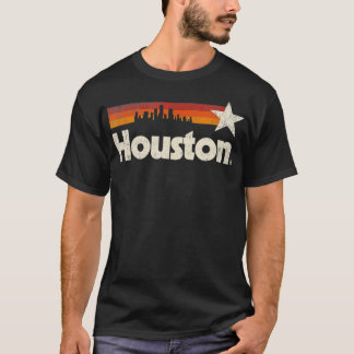 T-shirt Vintage Houston CityTexas Houston Strong Stripes
