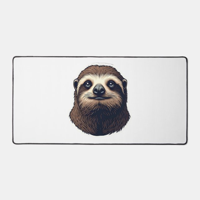 T-shirt vintage illustration de paresseux antique  (Recto)