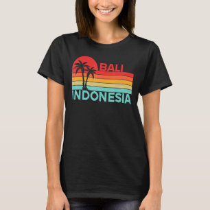 T-shirt Vintage Indonésie Vacances Asie Bali 3