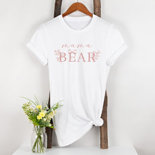 T-shirt Vintage intemporel mère rose florale