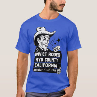T-shirt Vintage Inyo County Convict Rodeo boy