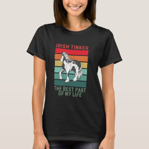 T-shirt Vintage Irlandais Tinker La Meilleure Partie De Ma