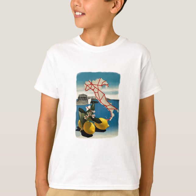 T-shirt Vintage Italie (Devant)