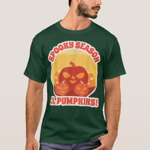 T-shirt Vintage Jack O Lanterns Saison Éffrayante Lil Citr