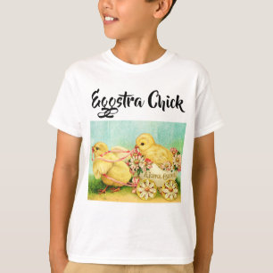 T-shirt Vintage Jaune Pâques