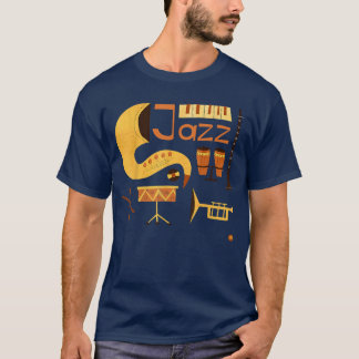 T-shirt Vintage Jazz Music funny gift