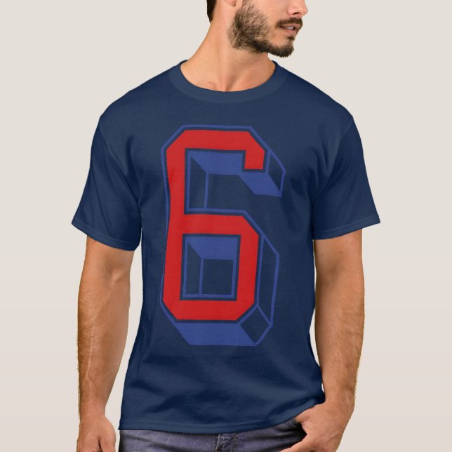 T-shirt Vintage Jersey number (Devant)