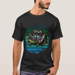 T-shirt Vintage Jumping Araignée Sangle Grunge