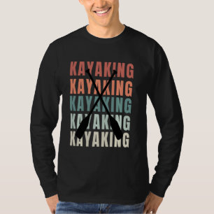 T-shirt Vintage Kayaking Retro Kayaking Lover