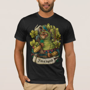 T-shirt vintage Knight Cat