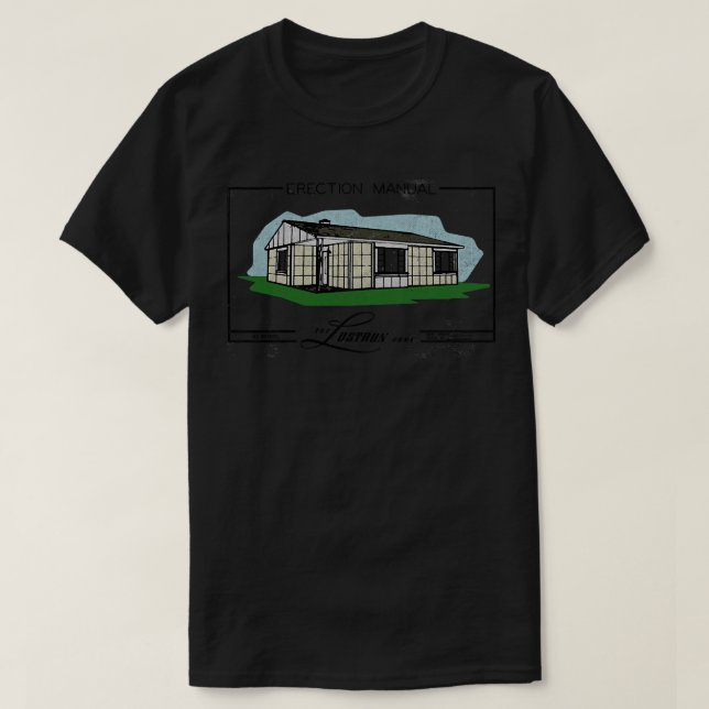 T-shirt Vintage La Maison Lustron (Design devant)
