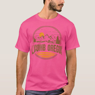 T-shirt Vintage Lacomb Oregon Mountain Randonnée Souvenir 