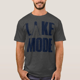 T-shirt Vintage Lake Mode Oars Vacances d'été Week-end Tri