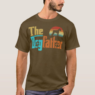 T-shirt Vintage Le Dogfather Miniature Schnauzer Chien Own