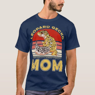 T-shirt Vintage Léopard Gecko Maman