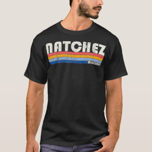 T-shirt Vintage les années 70 80s Style Natchez MS