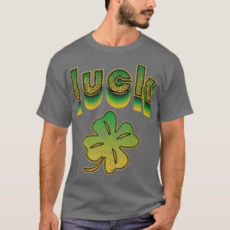 T-shirt Vintage Luck Four Leaf Clocher St Patrick