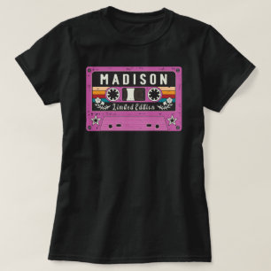T-shirt vintage Madison Name