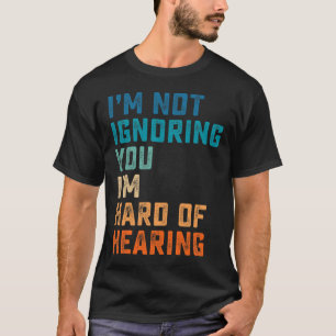 T-shirt Vintage Malentendant Langue Des Signes Asl Sourds