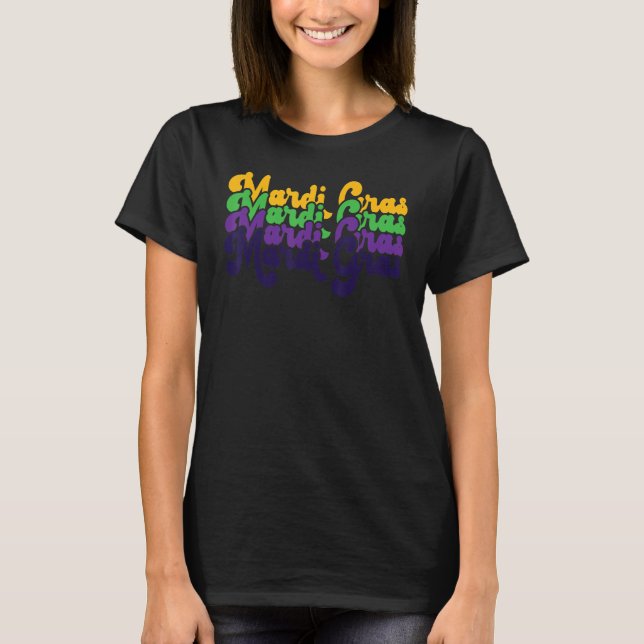 T-shirt Vintage Mardi Gras Long (Devant)