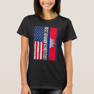 T-shirt Vintage Meilleur Grand-Père Jamais Rétro Cambo Amé