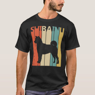 T-shirt Vintage meilleur père de chien de Shiba Inu jamais