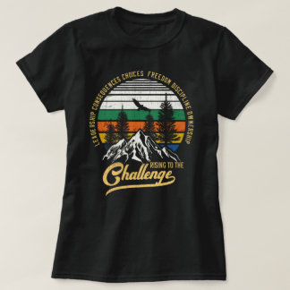 T-shirt Vintage montée au défi communautaire CC