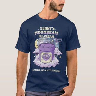 T-shirt Vintage Moonbeam Ice Creamruck Retro Double Scoop 